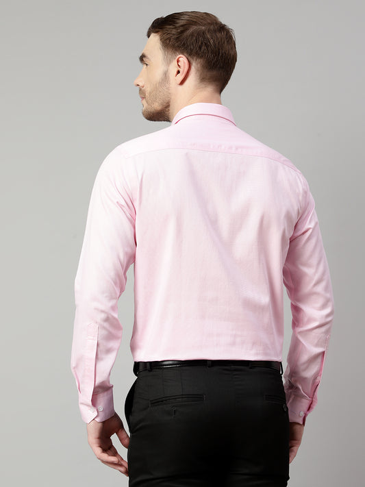 Cantabil Men Pink Shirt (7113774563467)