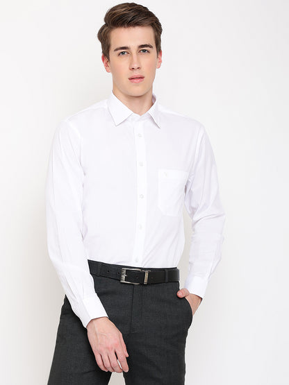 Cantabil Mens White Shirt (7067884847243)