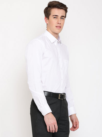 Cantabil Mens White Shirt (7067884847243)