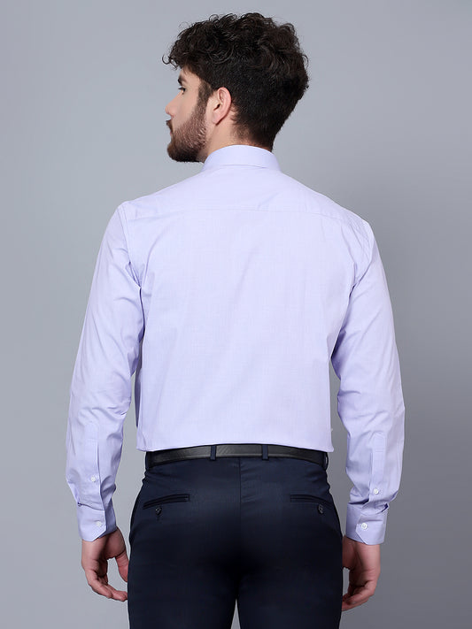 Cantabil Men Purple Shirt (7091412074635)