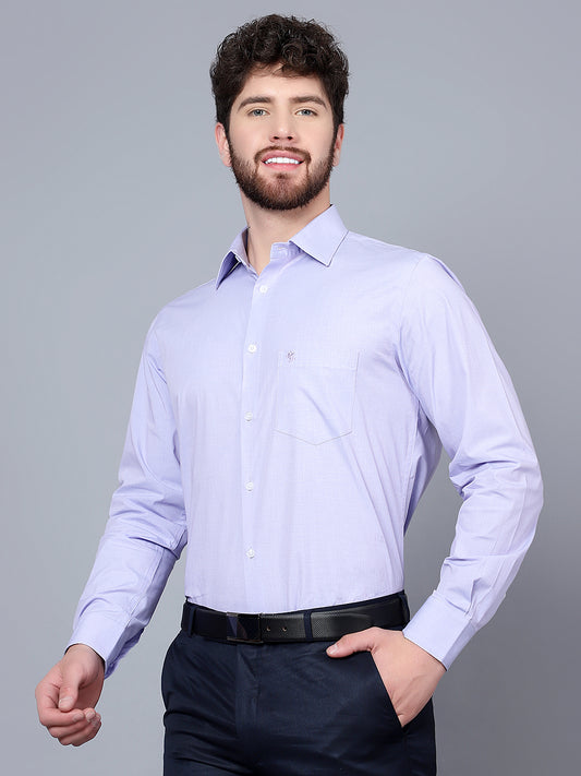 Cantabil Men Purple Shirt (7091412074635)