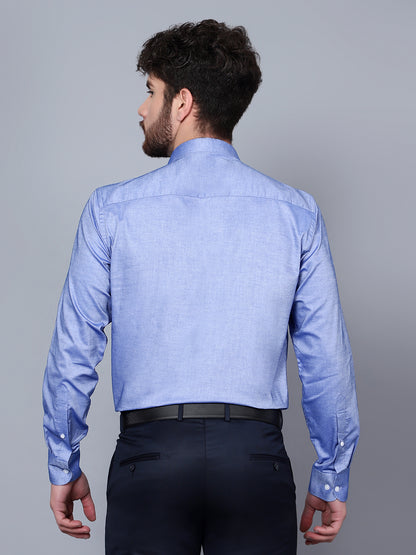 Cantabil Men Blue Shirt (7091431374987)