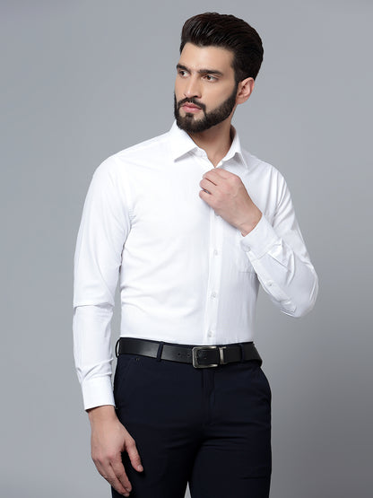 Cantabil Men White Shirt (7121302028427)