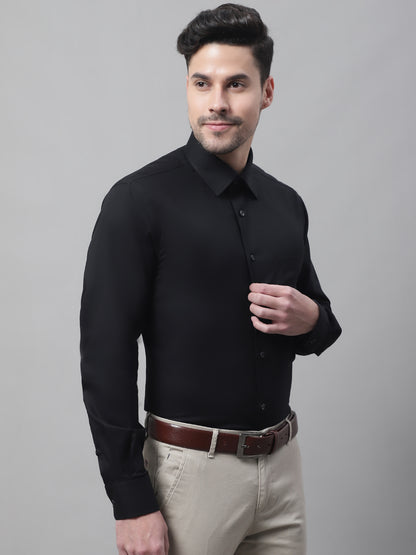 Cantabil Men Black Shirt (7082082992267)