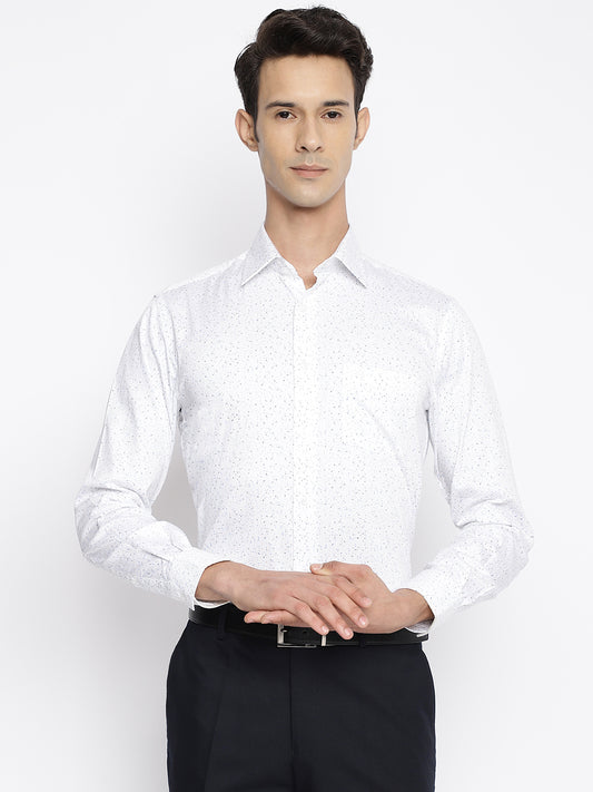 Cantabil White Mens Shirt (7050672242827)