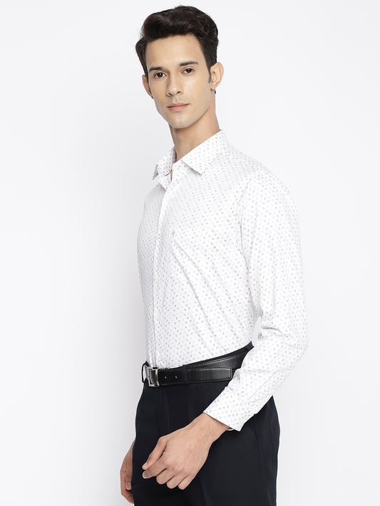 Cantabil White Mens Shirt (7050697670795)