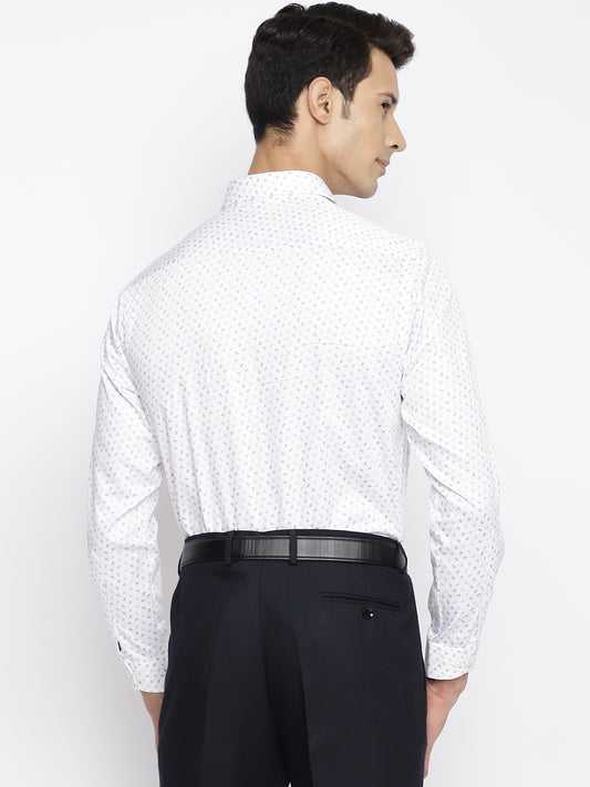 Cantabil White Mens Shirt (7050697670795)