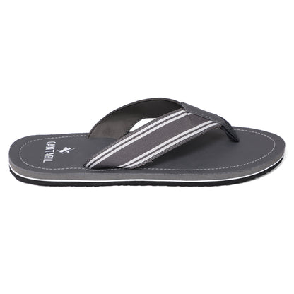 Cantabil Men's Grey Slippers (6854351716491)