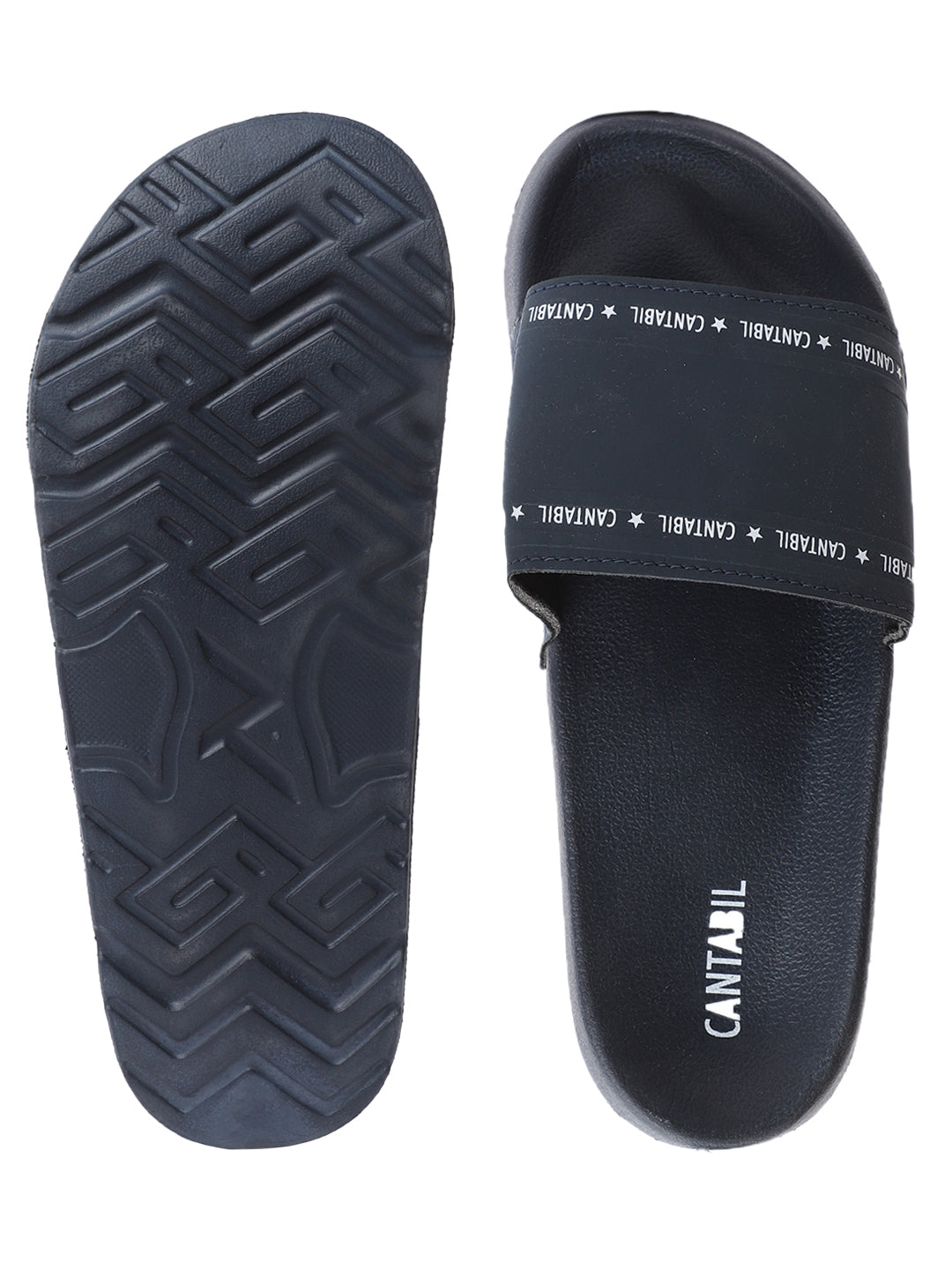 Cantabil Mens Navy Slippers (7042014609547)