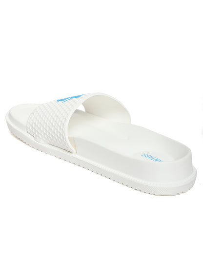 Cantabil Men White Sliders (7114277290123)