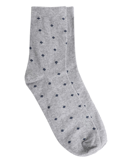 Cantabil Mens Pack of 5 Grey Melange Socks (7042080604299)