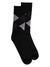 Cantabil Men Set of 5 Black Socks (6869982707851)