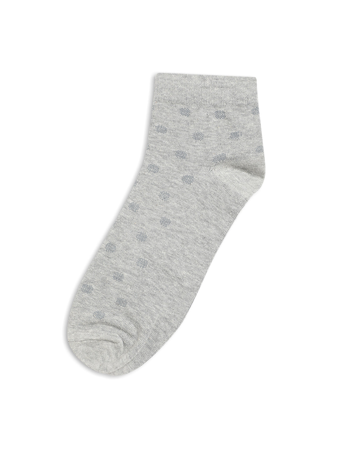 Cantabil Men Set of 5 Grey Ankle Length Socks (6833329930379)