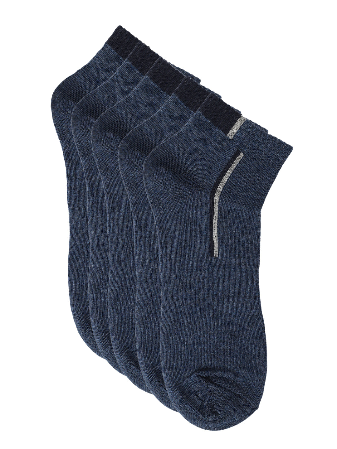 Cantabil Men Pack of 5 Navy Socks (7074728149131)