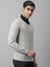 Cantabil Men's Grey Melange Sweater (7044107894923)