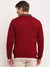 Cantabil Red Sweater for Men's (6709151465611)