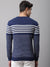 Cantabil  Men Ink Blue Sweater (7044118380683)