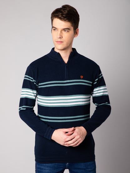 Cantabil Mens Navy Sweater (7031698325643)