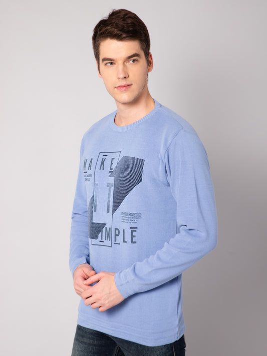 Cantabil Mens Sky Blue Sweater (7031706714251)