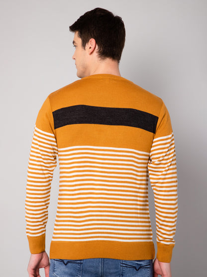 Cantabil Mens Mustard Sweater (7032509530251)