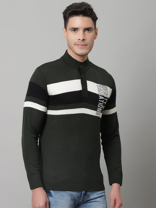 Cantabil Mens Olive Sweater (7047835943051)