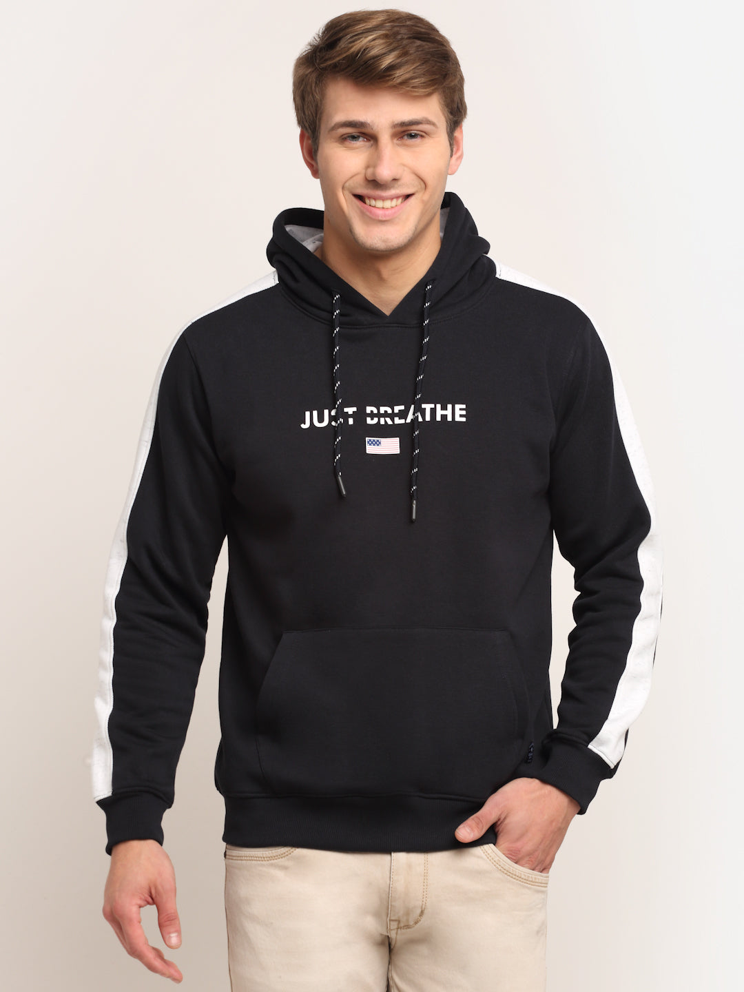 Cantabil Navy Sweatshirt for Men's (6709694529675)