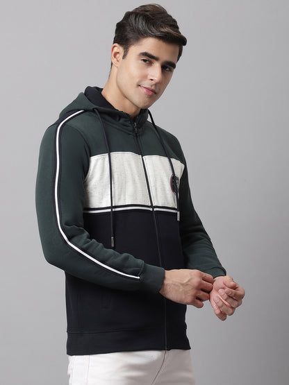 Cantabil Men Green Sweatshirt (7047355924619)