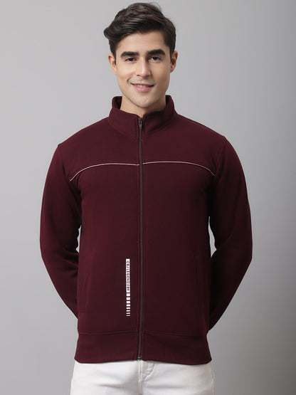 Cantabil Men Wine Sweatshirt (7047383187595)