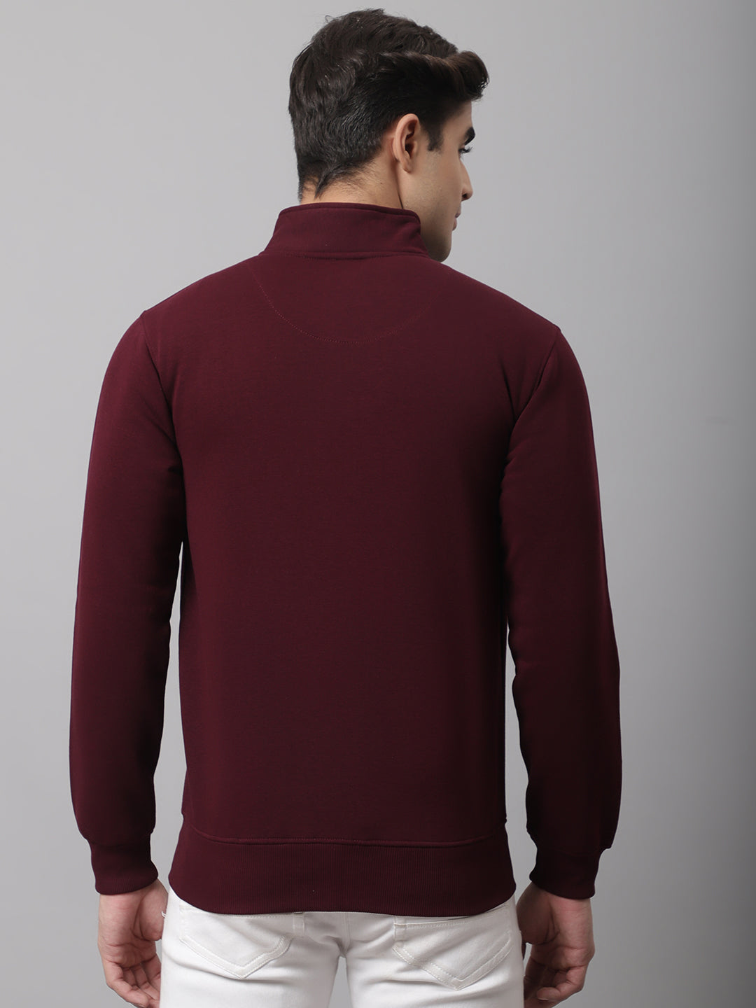 Cantabil Men Wine Sweatshirt (7047383187595)