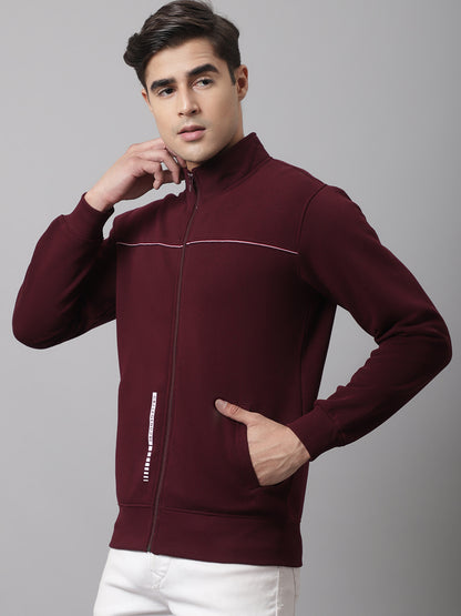 Cantabil Men Wine Sweatshirt (7047383187595)