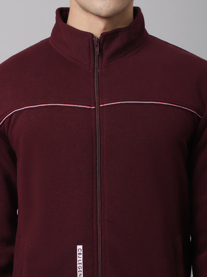 Cantabil Men Wine Sweatshirt (7047383187595)