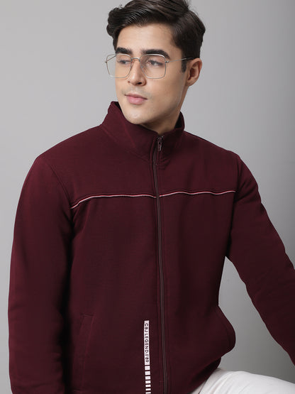 Cantabil Men Wine Sweatshirt (7047383187595)