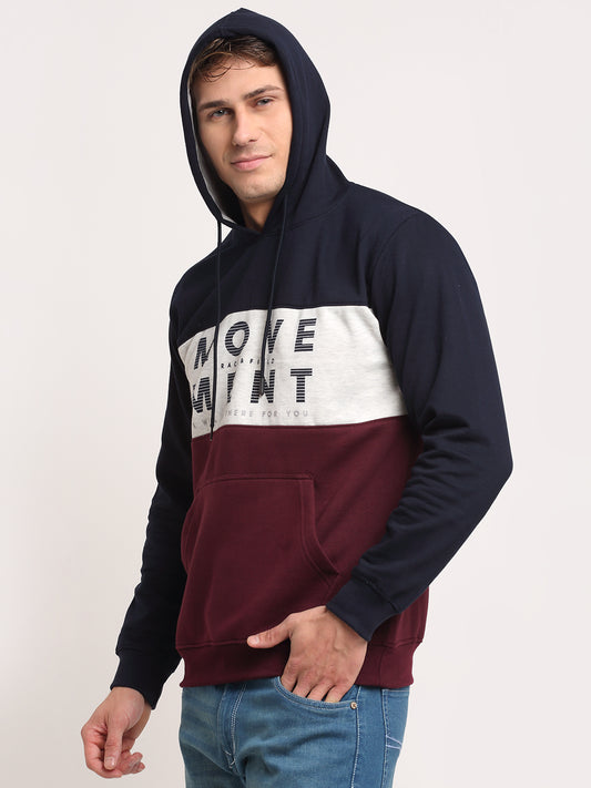 Cantabil Navy Sweatshirt for Men's (6709722120331)