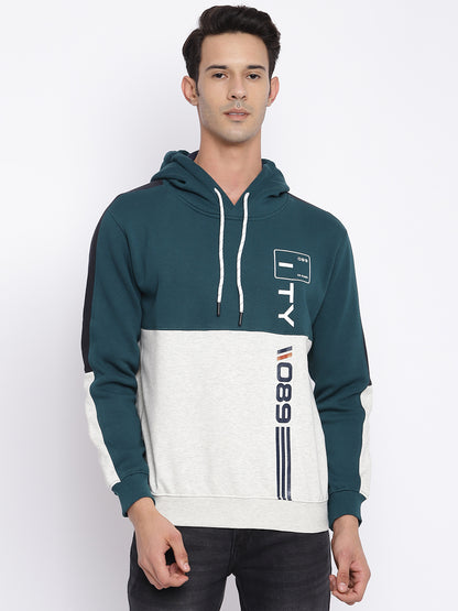 Cantabil Men Teal Sweatshirt (7046751486091)