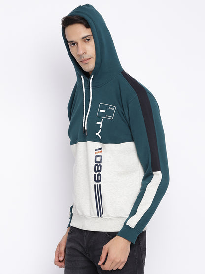 Cantabil Men Teal Sweatshirt (7046751486091)