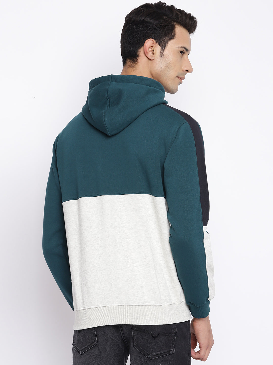 Cantabil Men Teal Sweatshirt (7046751486091)