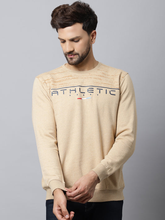 Cantabil Mens Light Brown Sweatshirt (7030885122187)