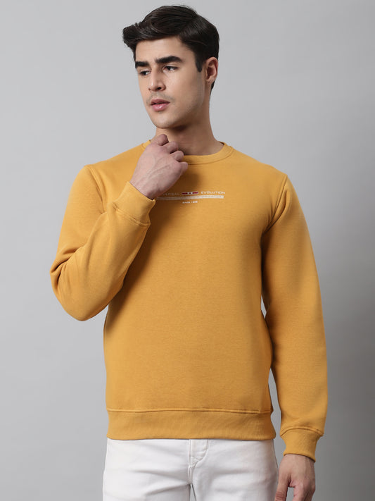 Cantabil Mens Mustard Sweatshirt (7061836857483)