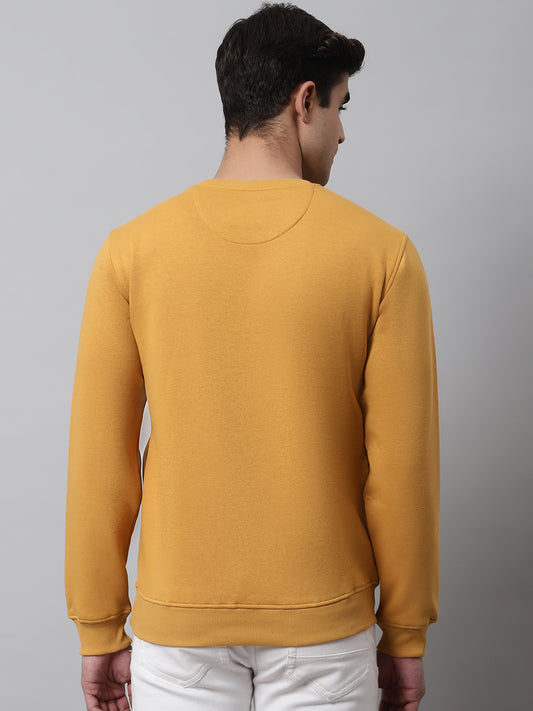 Cantabil Mens Mustard Sweatshirt (7061836857483)