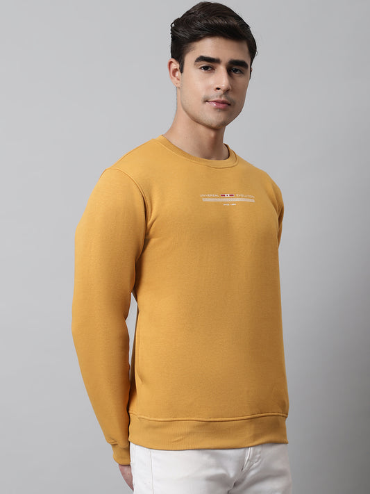 Cantabil Mens Mustard Sweatshirt (7061836857483)