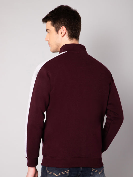 Cantabil Mens Wine Sweatshirt (7030943383691)