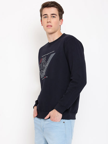 Cantabil Mens Navy Sweatshirt (7068973072523)