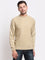 Cantabil Men Khaki Pullover Sweater (6699117936779)