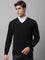 Cantabil  Men Black Sweater (7045130485899)