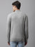 Cantabil Men Grey Melange Sweater (7045682528395)