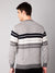 Cantabil Mens Grey Melange Sweater (7031650844811)