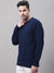Cantabil Men Ink Blue Sweater (7089016438923)