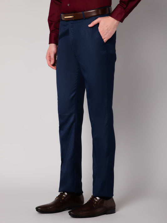 Cantabil Men's Navy Trouser (7048972075147)