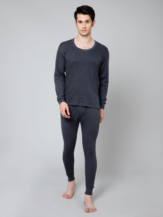 Cantabil Men Anthra Melange Thermal Top (7059044597899)