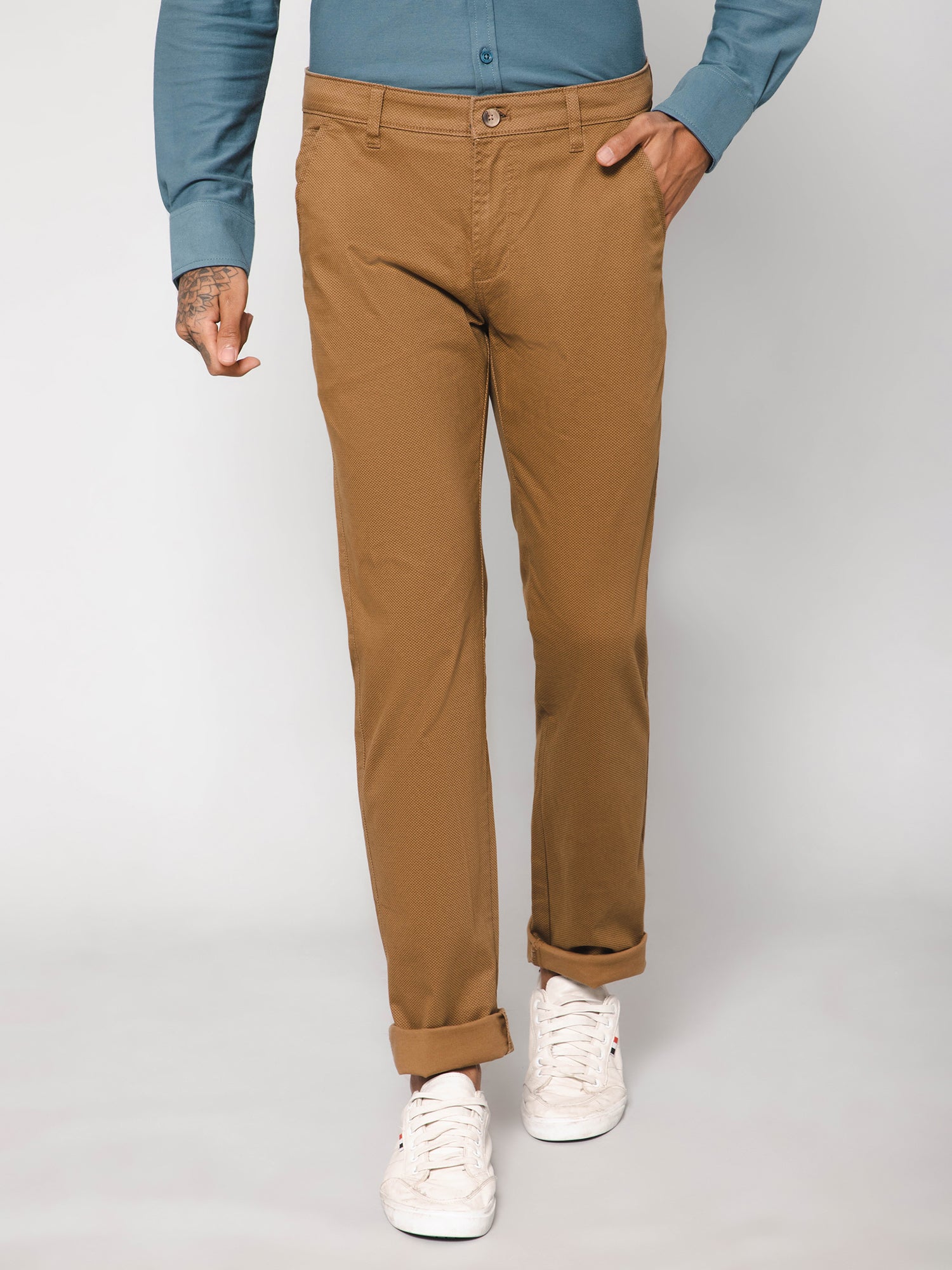 CANTABIL Regular Fit Men Beige Trousers - Buy CANTABIL Regular Fit Men  Beige Trousers Online at Best Prices in India | Flipkart.com